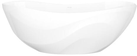 Rohl Seros SE1MNSMNO - 30 Inch Freestanding Soaking Bathtub with Curve Rim and No Overflow Hole