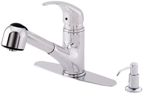 Danze® D454512 Single Lever Pull-Out Kitchen Faucet with 9 Inch