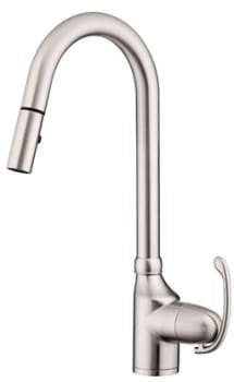 Danze D457020ss Single Lever Pull Out Kitchen Faucet With 2 2 Gpm
