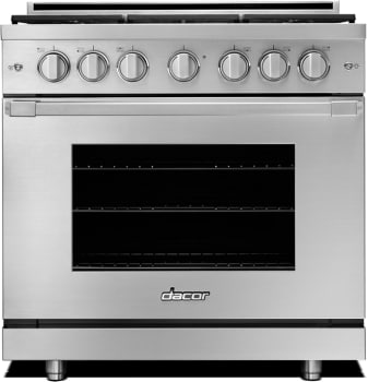 Dacor Hgpr36sng 36 Inch Pro Gas Range With Self Cleaning Feature