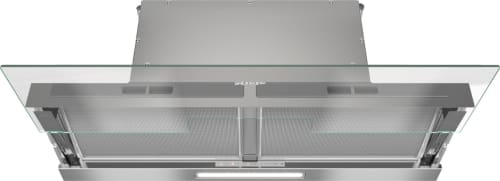 Miele Slimline Series DAS4940 - 34 Inch Stainless Steel with Glass Canopy Built-In Ventilation Hood