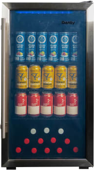Danby DBC117A2BSSDD6 - 18 Inch Freestanding Beverage Center