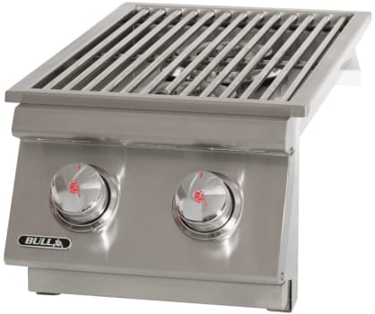 Bull 40009 - 11 Inch Gas Grill Double Side Burner with 22,000 BTUs
