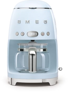 Smeg 50's Retro Design DCF02PBUS - 12-inch 50's Retro Style Aesthetic Drip Coffee Machine