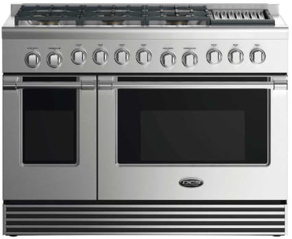Dc's Gas Ranges DCS RGV2486GLN 48 Inch Gas Range with 5.3 cu. ft. Convection Oven, 2.4 ...