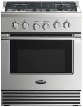 Dc's Gas Ranges DCS RDV2304L 30 Inch Dual Fuel Range with 4 Sealed Dual Flow Gas ...