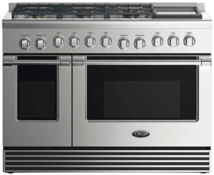 Dcs Rdv2486gdn 48 Inch Dual Fuel Range With 6 Sealed Gas Burners Dcs