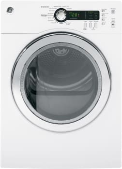 GE DCVH480EKWW - 24 Inch 4.0 cu. ft. Electric Dryer with 20 Dry Cycles