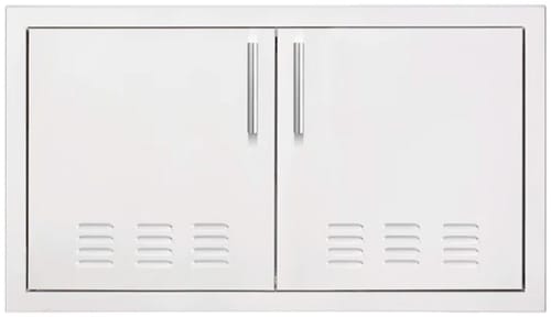 Summerset DD33V - 33-Inch Stainless Steel Vented Double Access Door with Hidden Hinge