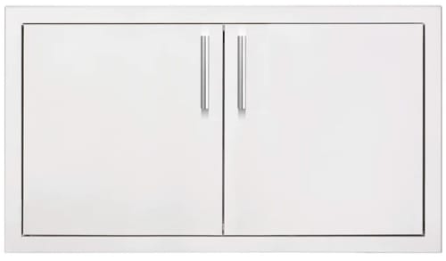 Summerset DD45M - 45 Inch Stainless Steel Double Access Door with Hidden Hinge