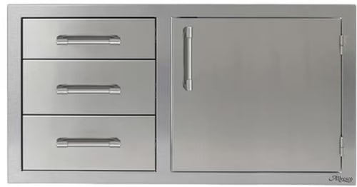 Alfresco AXEDDCR42SC - Alfresco 42-Inch Combo Door & Drawers-