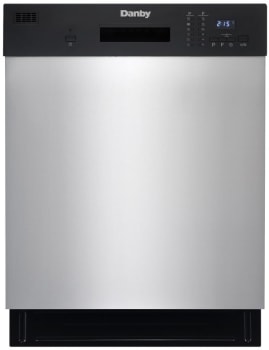 Danby DDW2404EBSS - 24 Inch Built-In Dishwasher with 12 Place Setting Capacity