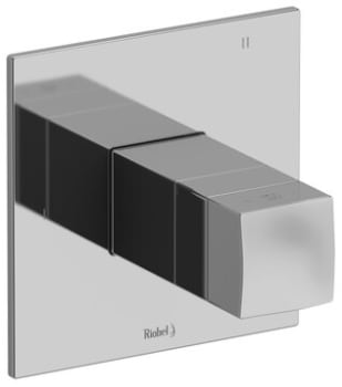 Rohl Reflet™ TRF47C - Reflet™ Single Knob Handle Thermostatic & Pressure Balance Trim with 3 Functions in Chrome