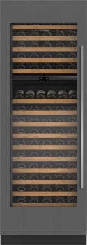 Sub-Zero Designer Series DEC3050WAR - 30" Designer Wine Storage - Panel Ready in High Altitude Glass Door (shown in left hinge)