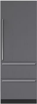 Sub-Zero Designer Series DET3050RR - 30 Inch Designer Over-and-Under Refrigerator - Panel Ready
