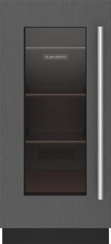 Sub-Zero Designer Series DEU1550BAL - 15 Inch Panel Ready Built-In Undercounter Single Zone Smart Beverage Center in Front View