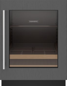 Sub-Zero Designer Series DEU2450BGADAR - 24" Designer Undercounter ADA Height Beverage Center - Panel Ready