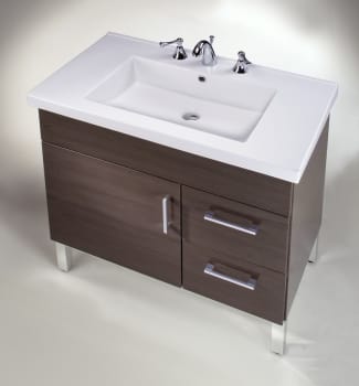 Empire Industries Df3012tgpr 30 Inch Contemporary Vanity With 2