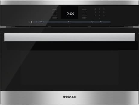 Miele PureLine SensorTronic Series DGC66001XL - 24" PureLine SensorTronic Combi-Steam Oven in CleanTouch Steel