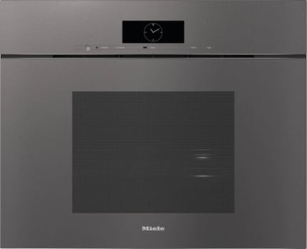 Miele ArtLine Series DGC7880XGG - 30 Inch Single Combi-Steam Smart Electric Wall Oven with 2.54 cu. ft