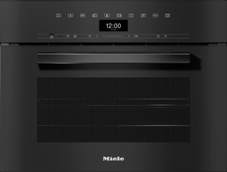 Miele VitroLine DGC7440OBSW - 24 Inch Single Combi-Steam Smart Electric Wall Oven