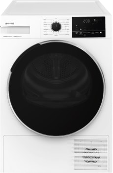 Smeg DH24UWH - 24 Inch Dryer in Front View