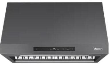 Dacor DHD30U990CM - 30 Inch Pro-Canopy Wall Hood in Graphite Stainless