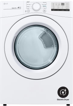 LG DLE3400W - 27 Inch Electric Dryer