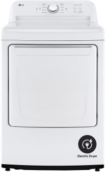 LG DLE6100W - 27 Inch Electric Dryer with 7.3 Cu. Ft. Capacity