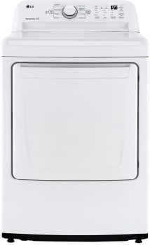 LG DLE7000W - 27 Inch Electric Dryer with 7.3 Cu. Ft. Capacity Top Load Electric Dryer with Sensor Dry Technology