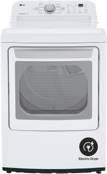 LG DLE7150W - 27 Inch Electric Dryer with 7.3 Cu. Ft. Capacity