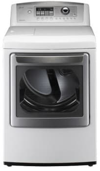Lg Dlgx5102w 27 Inch Gas Steam Dryer With 7 3 Cu Ft Ultra