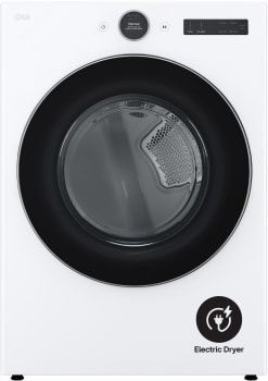 LG DLEX5500W - 27 Inch Electric Smart Dryer