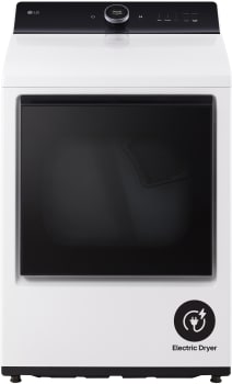 LG DLEX8600WE - 27 Inch Rear Control Electric Dryer