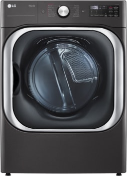 LG TurboSteam Series DLEX8900B - 29 Inch Smart Electric Dryer with 9.0 Cu.Ft. Capacity