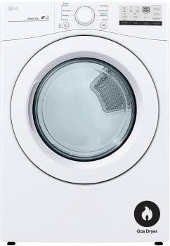 LG DLG3401W - 27 Inch Gas Dryer with 7.4 Cu. Ft. Capacity