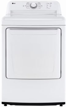 LG DLG6101W - 27 Inch Gas Dryer with 7.3 Cu. Ft. Capacity