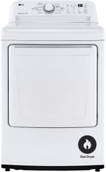LG DLG7001W - 27 Inch Gas Dryer