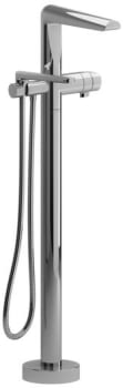 Rohl Parabola™ TPB39C - Parabola™ Single Hole Floor Mount Tub Filler Trim in Chrome