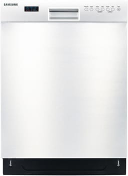 Samsung Dmr57lfw Full Console Dishwasher With 4 Wash Cycles 4 Options 14 Place Settings Auto Clean Sensor Digital Leakage Sensor Triple Filtration Food Disposer Touch Controls And 51 Dba White