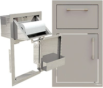 Alfresco AXEDTHRSC - Door and Paper Towel Hodlder