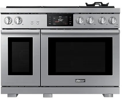 Dacor DOP48T960DS 48 Inch Freestanding Dual Fuel Smart Steam Range