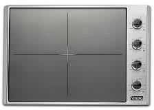 Viking Vicu53014bst 30 Inch Induction Cooktop With Magnequick Induction Elements Transmetallic Ceramic Surface Power Management System And Coollit Led Lights