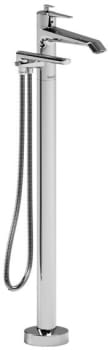 Rohl Venty TVY39C - Venty Single Hole Floor Mount Tub Filler Trim with Hand Shower