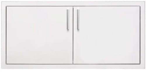 Summerset DP36AC - 36 Inch Stainless Steel 2-Drawer Dry Storage Pantry & Access Door Combo with Hidden Hinge