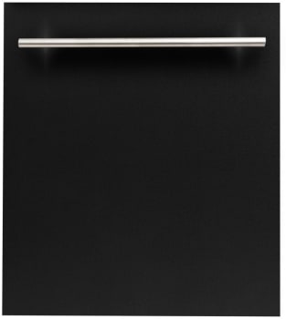ZLINE DWBLMH24 - 24 Inch Top Control Dishwasher in Black Matte with Modern Style Handle
