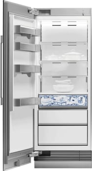 Dacor Contemporary DRR30990LAP - 30 Inch Atelier Panel-Ready Smart Refrigerator Column