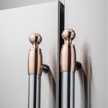 Bertazzoni Heritage Series DS2HERTPC - Copper Décor Set for Refrigerator and Dishwasher