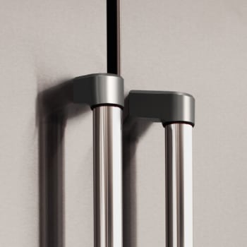 Bertazzoni Master Collezione Metalli DSMASHSB - Handle Terminals Décor Set - 2 terminals for 1 Handle in Black Nickel