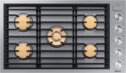 Dacor Contemporary DTG36M955FS - Stainless Steel Front View
